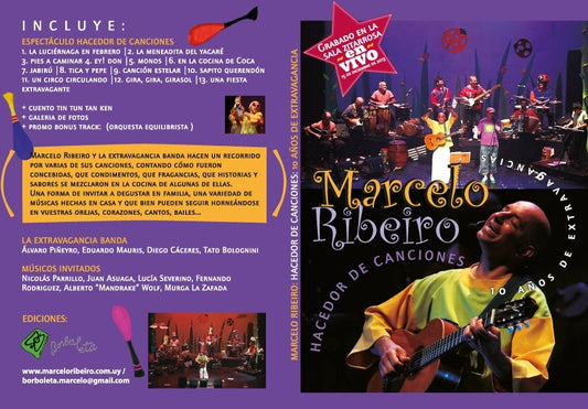 Hacedor de canciones (DVD) | MARCELO RIBEIRO