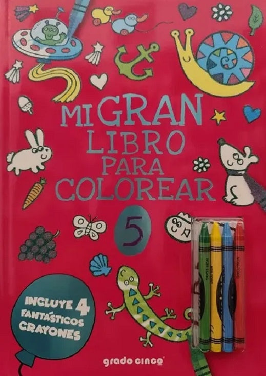 Mi gran libro para colorear 5 | Rodrigo Zubillaga