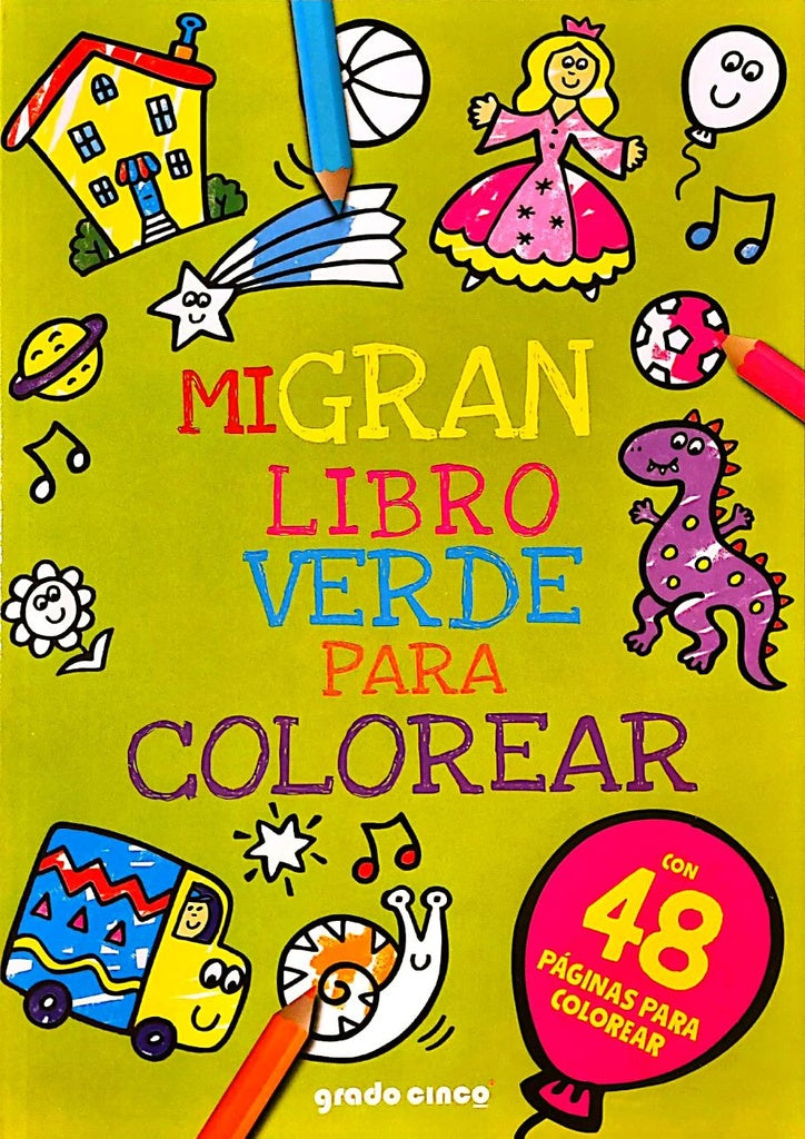 Mi gran libro para colorear 6 | Rodrigo Zubillaga