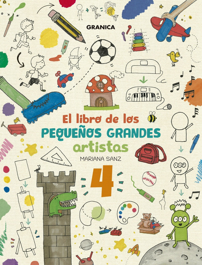 El libro de los pequeños grandes artistas 4 | MARIANA SANZ