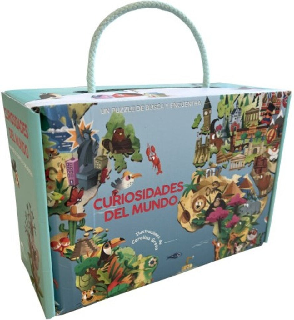 CURIOSIDADES DEL MUNDO BOX SET PUZZLE + LIBRO | SIN ASIGNAR