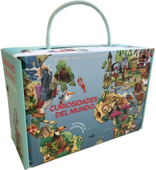 CURIOSIDADES DEL MUNDO BOX SET PUZZLE + LIBRO | SIN ASIGNAR