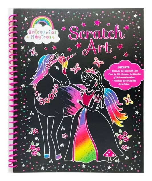 UNICORNIOS MAGICOS SCRATCH ART | SIN ASIGNAR