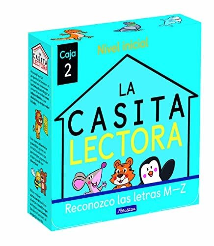 La casita lectora. Caja 2- Reconozco las letras M-Z (nivel inicial) | MARLA CONN
