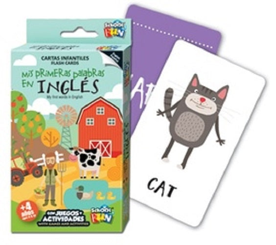 Cartas infantiles. Mis primeras palabras en inglés | School Fun