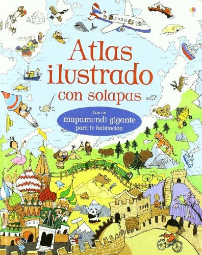 ATLAS ILUSTRADO CON SOLAPAS | SIN ASIGNAR