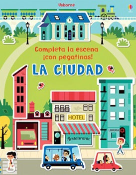 La ciudad. Completa la escena ¡con pegatinas! | WOOD HANNAH
