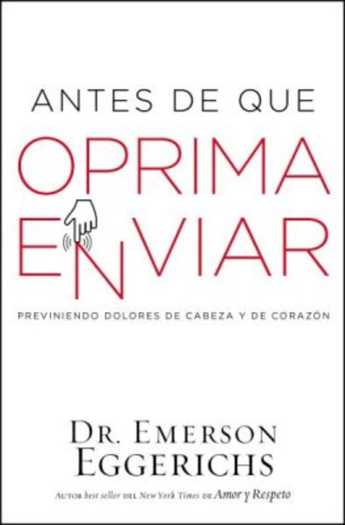 Antes de que oprima enviar | EMERSON EGGERICHS