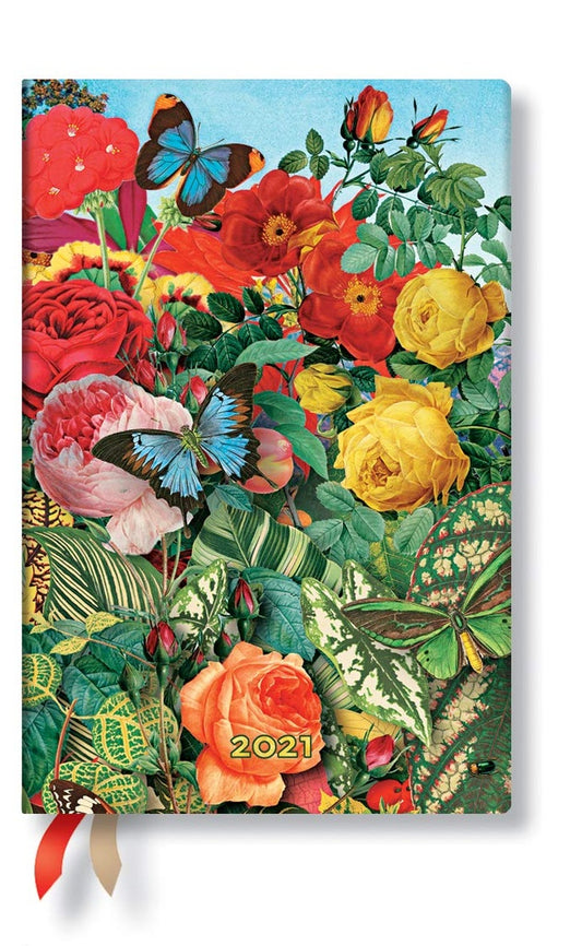 Agenda 2021. Jardín de mariposas | Paper Blanks
