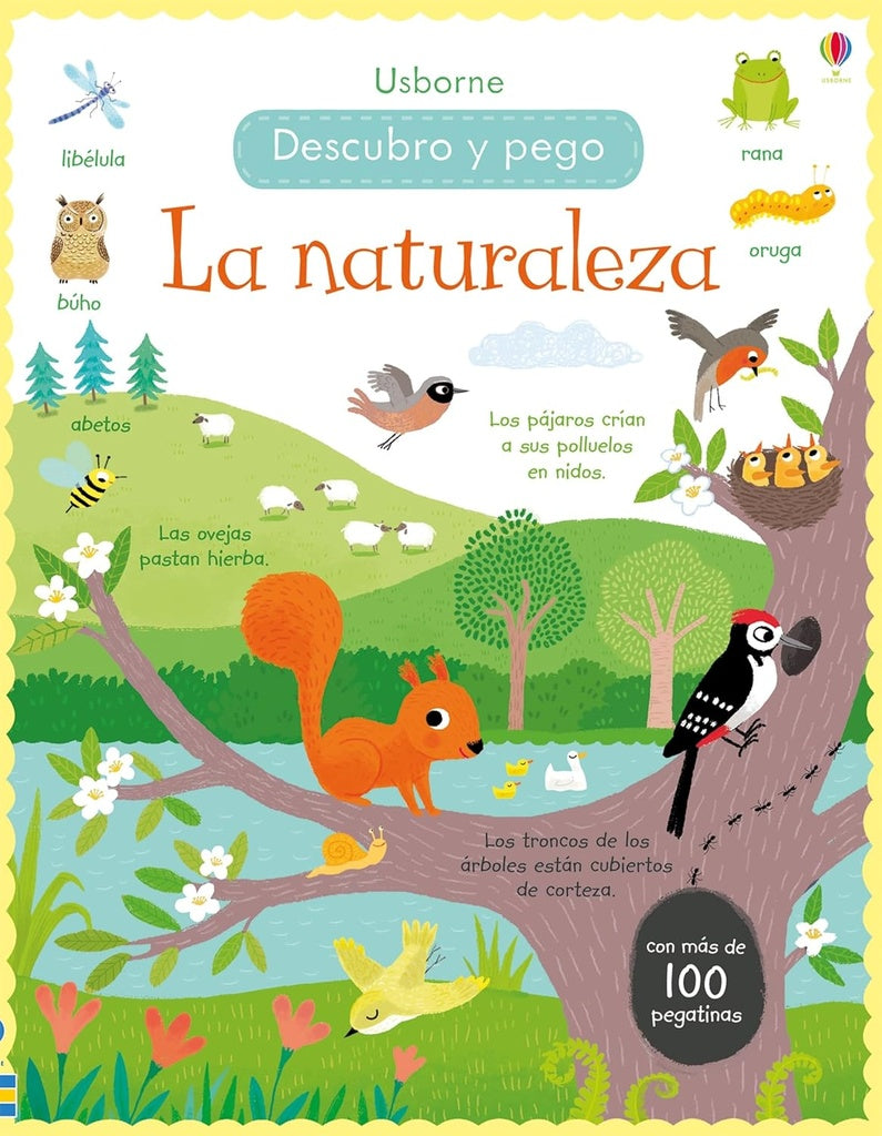 La naturaleza: Descubro y pego | FELICITY BROOKS