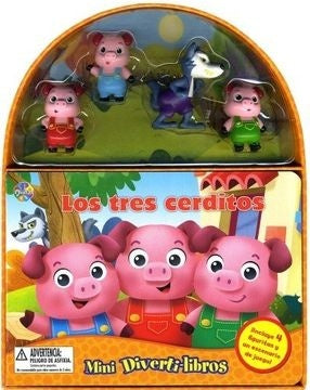 Los tres cerditos. Mini Diverti-Libros | Phidal Publishing Inc