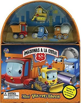 ¡Máquinas a la obra! Mini Diverti-Libros | Phidal Publishing Inc