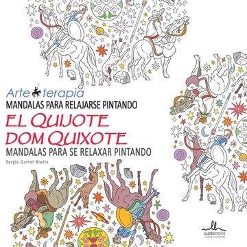 Mandalas para relajarse pintando El Quijote | SERGIO GUINOT STUDIO