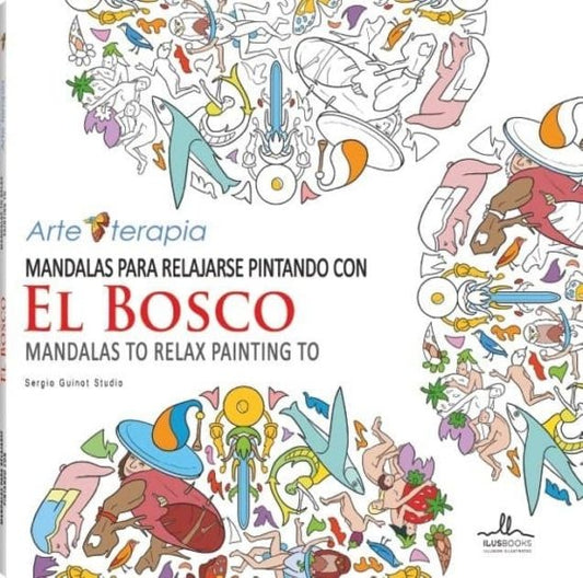 Mandalas: El Bosco para relajarse pintando | SERGIO GUINOT STUDIO