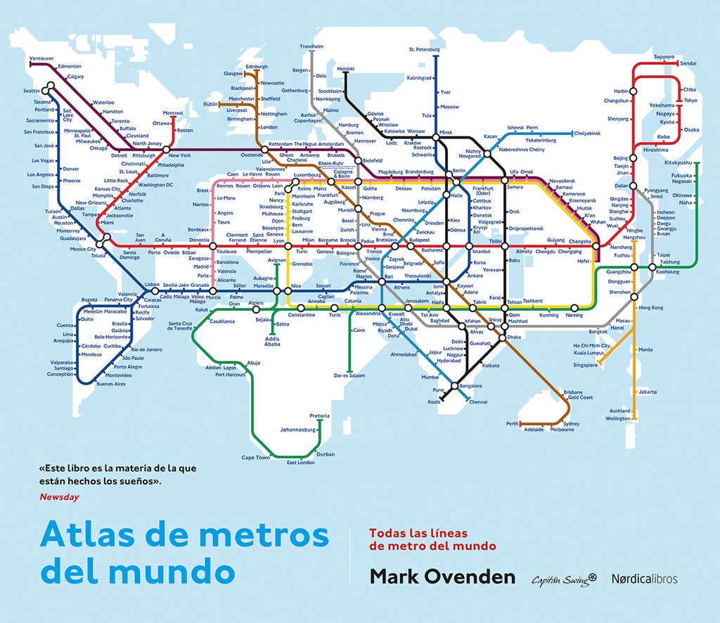Atlas de metros del mundo | MARK OVENDEN