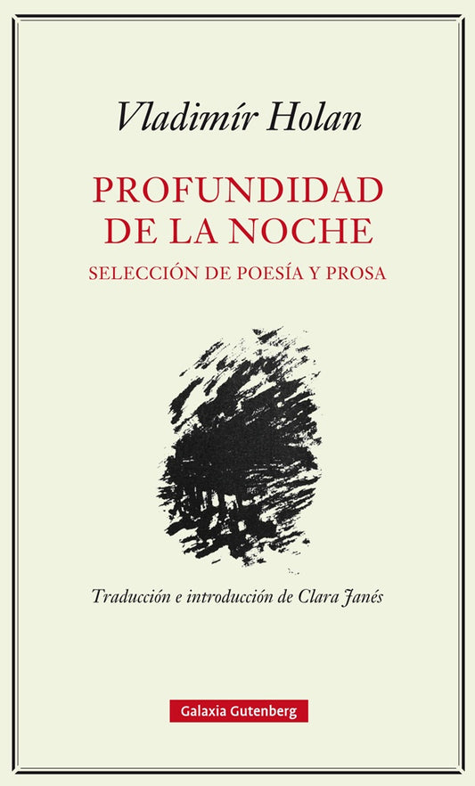 Profundidad de la noche: Selección de poesía y prosa | Vladimír Holan