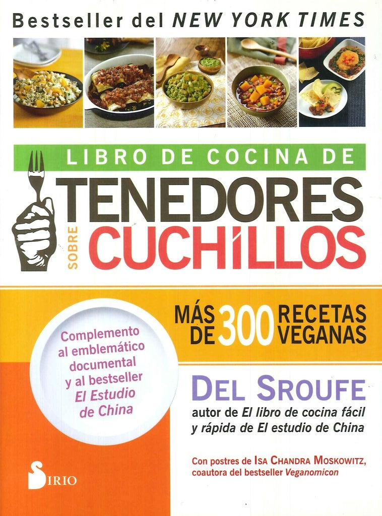Libro de cocina de tenedores sobre cuchillos | DEL SROUFE