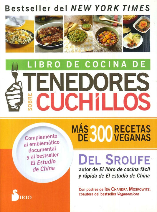 Libro de cocina de tenedores sobre cuchillos | DEL SROUFE