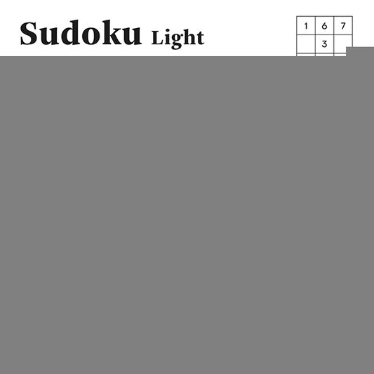 Sudoku light. Nivel 2 | Varios autores