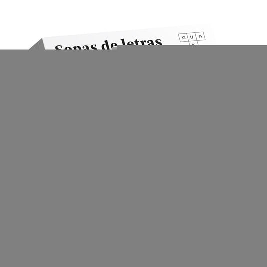 Sopas de letras. Para mantener el cerebro en forma | Varios autores