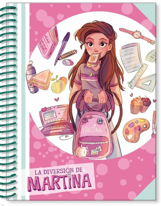 Libreta de La Diversión de Martina (rosa) | Martina D' Antiochia