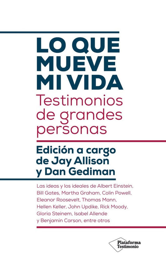 Lo que mueve mi vida | Jay Allison