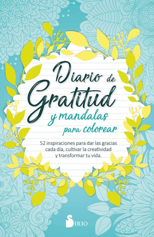 Diario de gratitud y mandalas para colorear | Varios autores