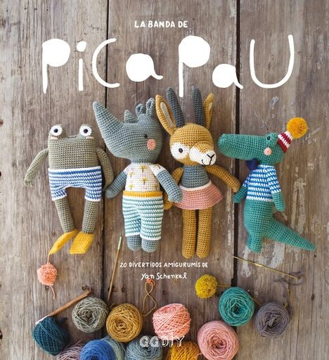 La banda de Pica Pau: 20 divertidos amigurumis | YAN SCHEMKEL