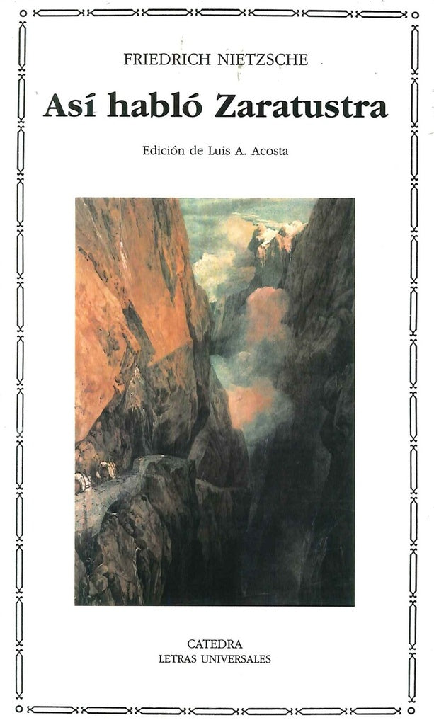 Así habló Zaratustra | Friedrich Nietzsche