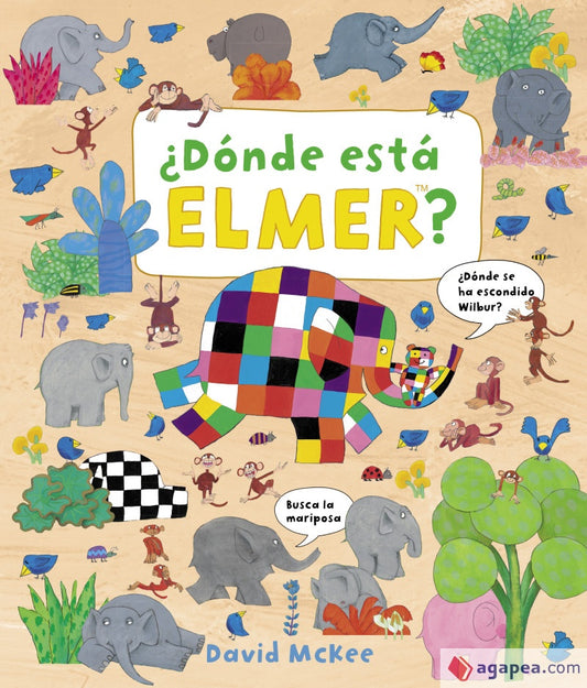¿Dónde está Elmer? Busca y encuentra | DAVID MCKEE