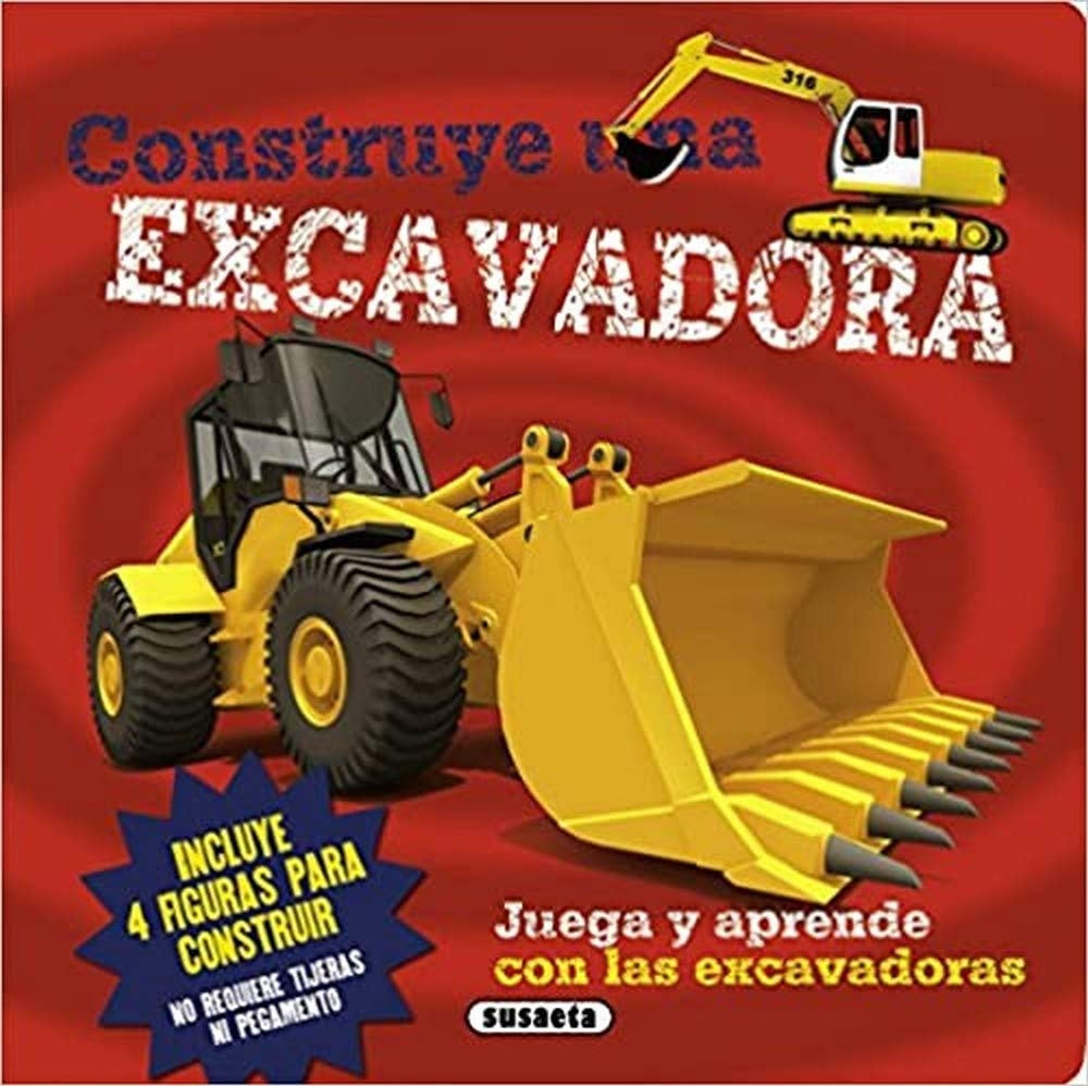 Construye en 3D excavadora | Varios autores
