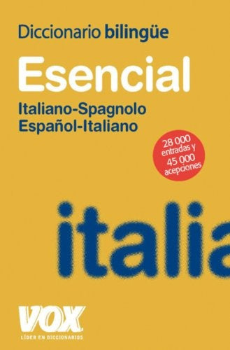 DICCIONARIO BILINGUE ESENCIAL ESP-ITA | SIN ASIGNAR