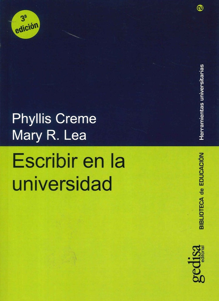 ESCRIBIR EN LA UNIVERSIDAD | LEA - CREME