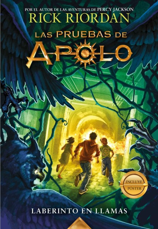 LAS PRUEBAS DE APOLO 3. EL LABERINTO EN LLAMAS | Rick Riordan