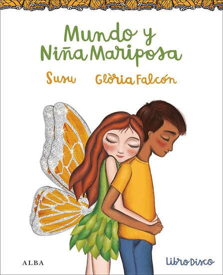 Mundo y niña mariposa | GLORIA FALCON
