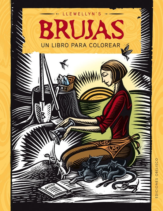 Brujas. Un libro para colorear | LLEWELLYNS