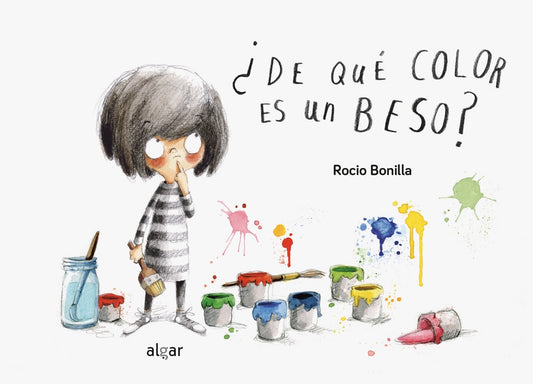 ¿De qué color es un beso? Cartoné | Rocio Bonilla