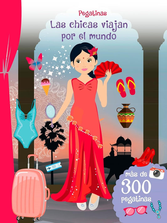 Pegatinas. Las chicas viajan por el mundo | ANA SCHINDLER