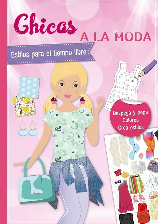 Pegatinas. Chicas a la moda. Estilos para el tiempo libre | ANA SCHINDLER