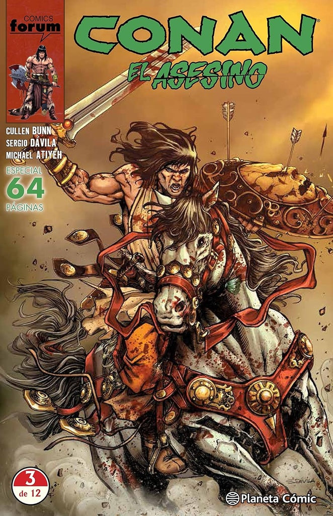 Conan. El asesino. Nº 03/12 | Bunn, Davila y otros
