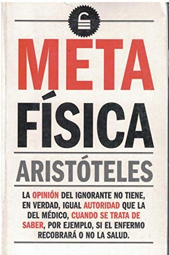 Metafísica | ARISTOTELES