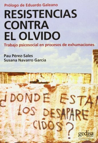 RESISTENCIA CONTRA EL OLVIDO | PAU (COMP) PEREZ - SALES