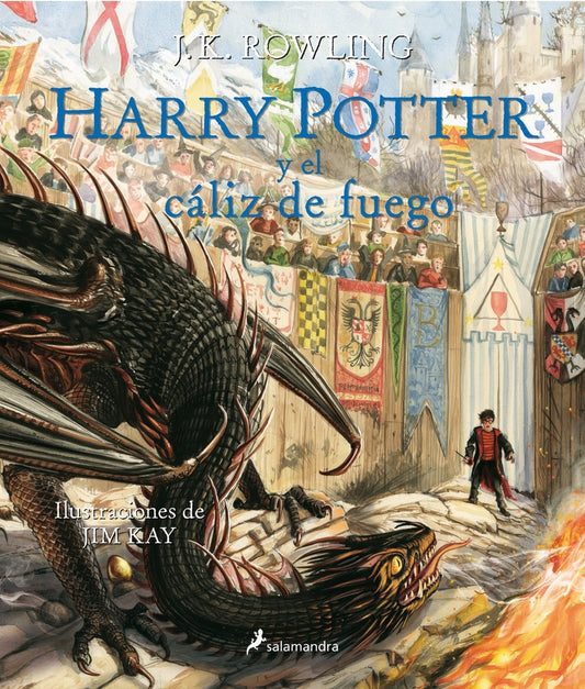 Harry Potter y el cáliz de fuego. Harry Potter edición ilustrada 4 | J. K. Rowling