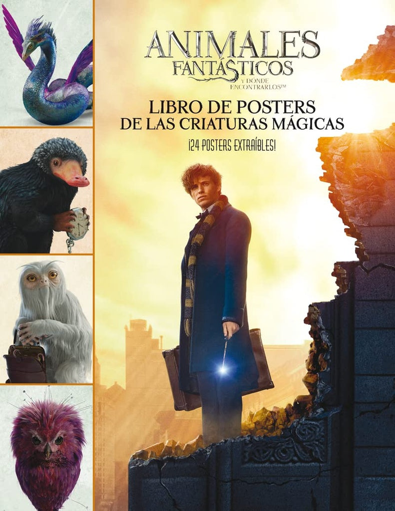 Libro de pósters de las criaturas mágicas (Animales fantásticos y dónde encontrarlos) | Varios autores