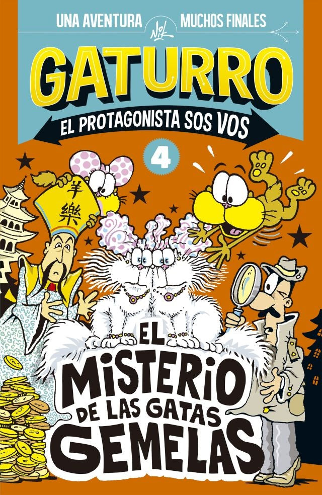 El misterio de las gatas gemelas (Gaturro. El protagonista sos vos 4) | NIK