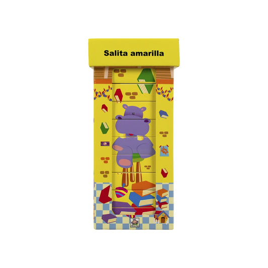 Los bloques del hipopótamo. Salita amarilla | Editorial Betina