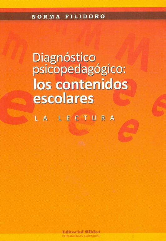 Diagnóstico psicopedagógico | NORMA FILIDORO