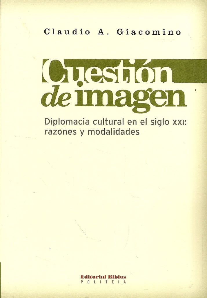 Cuestión de imagen
 | Claudio Giacomino