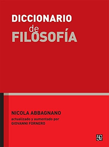 DICCIONARIO DE FILOSOFIA | NICOLA ABBAGNANO