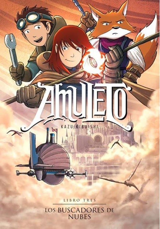 Amuleto 3. Los buscadores de nubes | Kazu Kibuishi